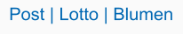 Post | Lotto | Blumen