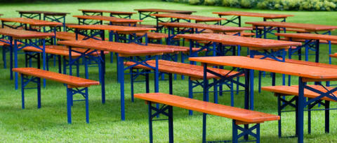 Andreas Hopf Biertische - Partyserviceverleih - Foto: © hd-design - Fotolia.com