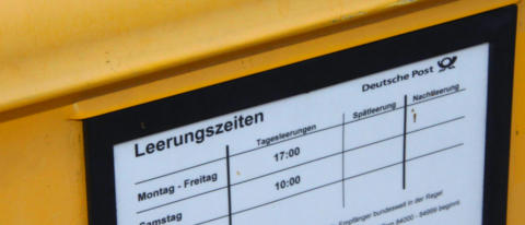 Andreas Hopf Briefkasten Post DHL - Foto: www.peppUP.de
