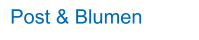 Post & Blumen
