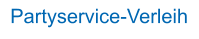 Partyservice-Verleih